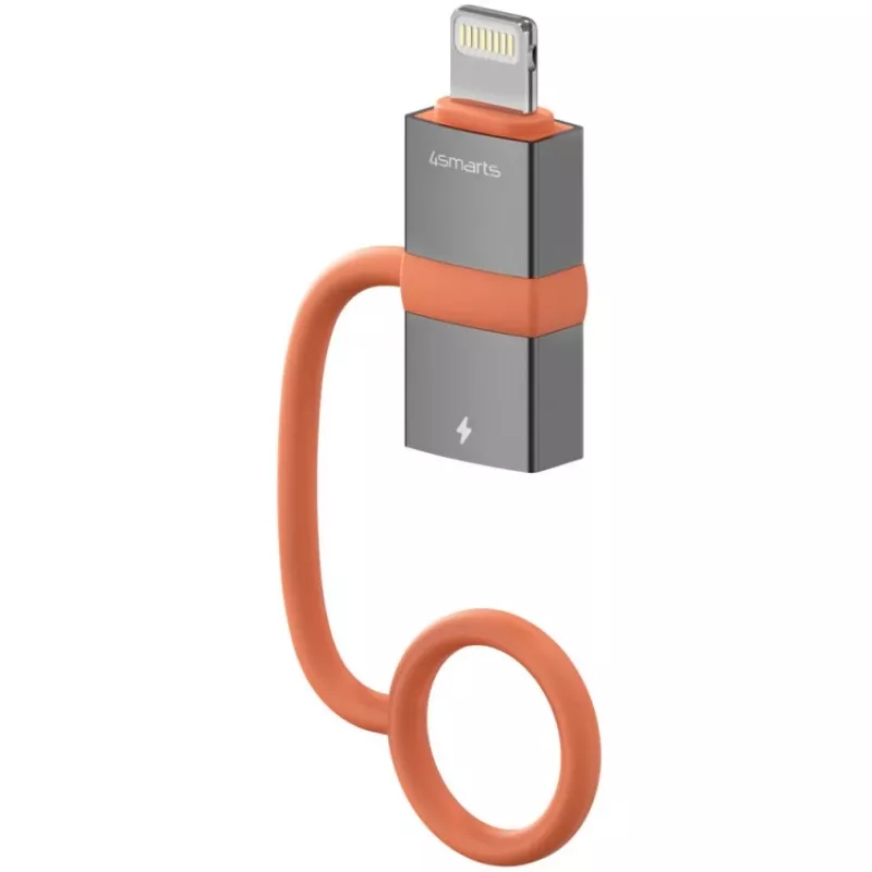 USB-C–Lightning-adapter 4smarts 541522, 27 W PD, 2 tk