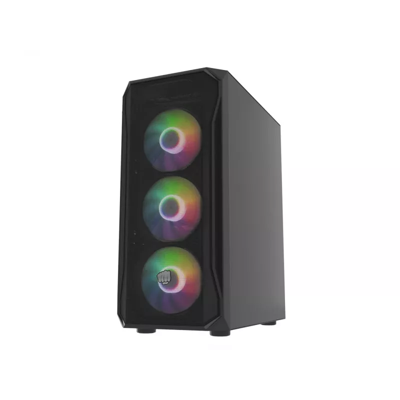 Korpus Fury Shobo SH4F RGB aknaga 4 ventilaatoriga MIDI arvuti PC