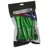 Kaablipikenduskomplekt CableMod CM-CAB-CKIT-N86KKLG-R — 8+6-kontaktilised toitepikendused, must/roheline