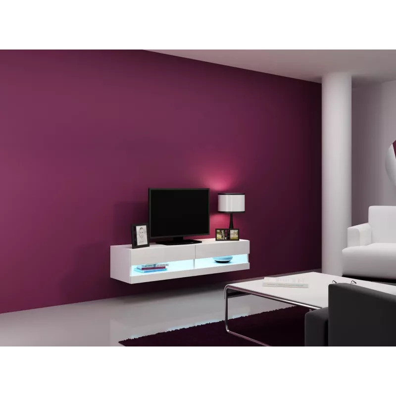 Cama elutoa mööblikomplekt VIGO uus 11 valge/valge läikiv