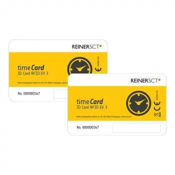 Kiipkaart ReinerSCT timeCard Premium 25 DES — turvaline kiipkaart aja arvestuseks ja ligipääsuks