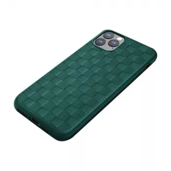 Devia Woven2 pehme kaitseümbris iPhone 11 Pro jaoks, roheline