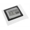Tolmufilter DEMCiflex DF0002 80 mm ventilaatorile, must, 105,3 × 105,3 mm