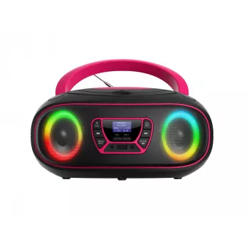 Isiklik CD-mängija Denver TDB-212P Roosa 3,6W DAB+ FM