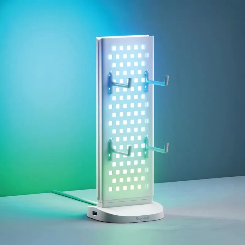 Nanoleaf Pegboard Desk Dock, Valge | 15 W | RGB