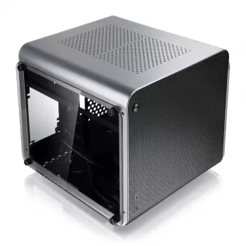 Arvutikorpus Raijintek METIS EVO TG Mini-ITX korpus, hõbedane