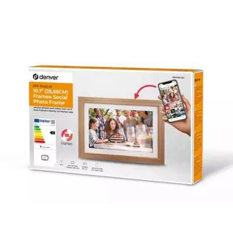 Denver pildiraam koos FRAMEO 10.1 16GB hele puit
