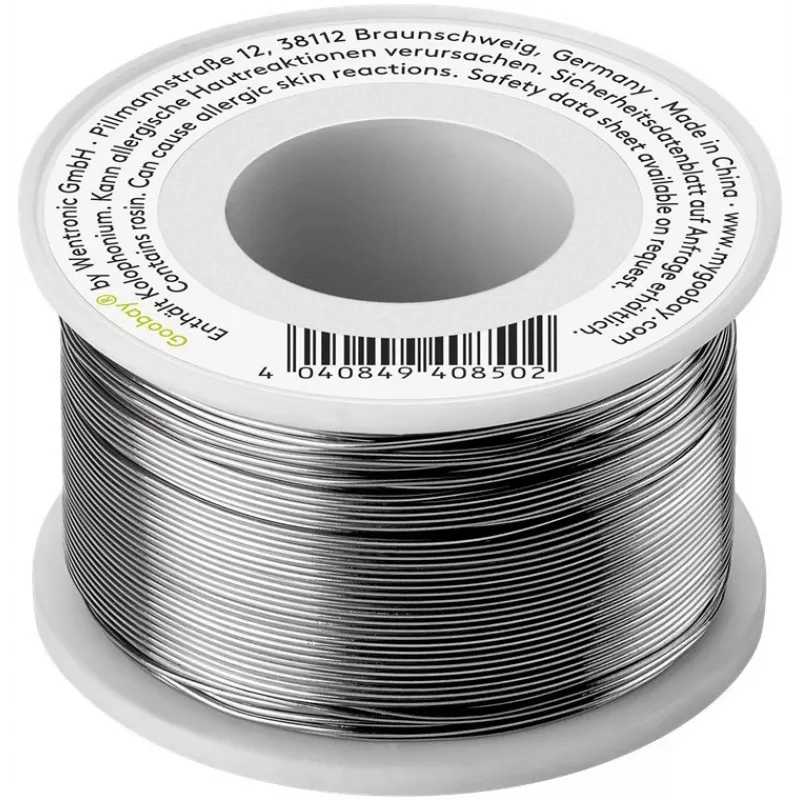 Jootetraat GOOBAY pliivaba 0,56 mm 100 g – räbustisüdamikuga, Sn-põhine sulam