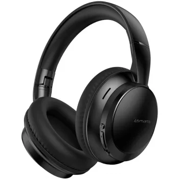 Peakomplekt 4smarts SkyBuds Wave Juhtmega ja Juhtmevaba Bluetooth Must