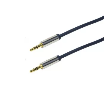 LOGILINK CA10100 LOGILINK - kaabel audio 3,5 m/m 1m Blue