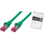 Võrgukaabel ShiverPeaks BS75711-AG Roheline 1m Cat6a S/FTP