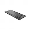 Logickeyboard Universal Bluetooth klaviatuur LKB-LPWB-BTPC-DE QWERTZ saksa must