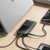 Powerbank 10000mAh P76K 22,5W 4 Wyjcia ³adowania dwa kable