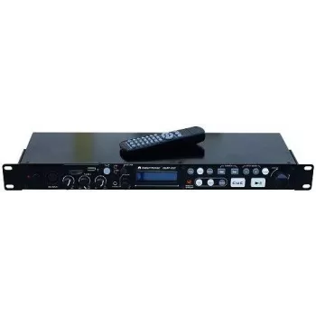 Meediapleier Omnitronic DMP-102, 19-tolline raam, USB ja SD taasesitus
