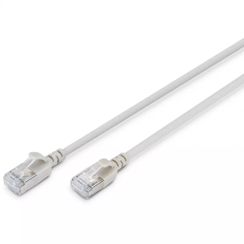 Digitus CAT 6A F-FTP õhuke patch-kaabel 10 m gray