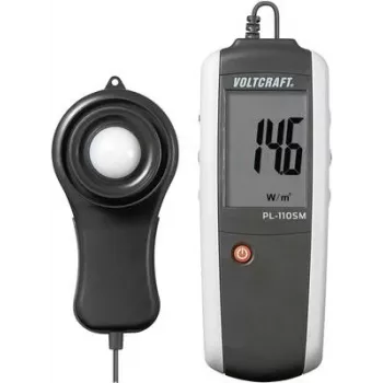 Voltcraft PL-110SM päikesemõõteseade, fotoelektrilise mõõtmise seade, fotoelektrilise analüüsi LCD, 0 – 1999 W/m² (PL-110SM)