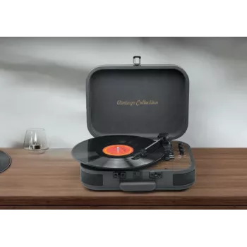 Muse plaadimängija stereosüsteem Bluetooth-väljundiga | MT-207 DGB | 2x5 W | Bluetooth | Must/Pruun