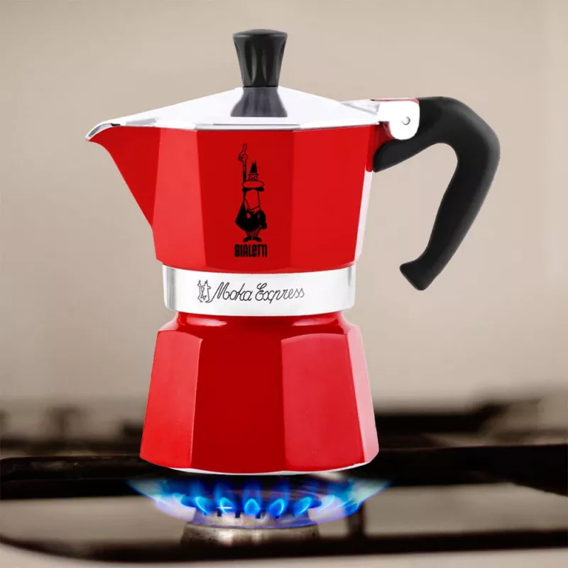 Bialetti Moka Express Moka pot Punane