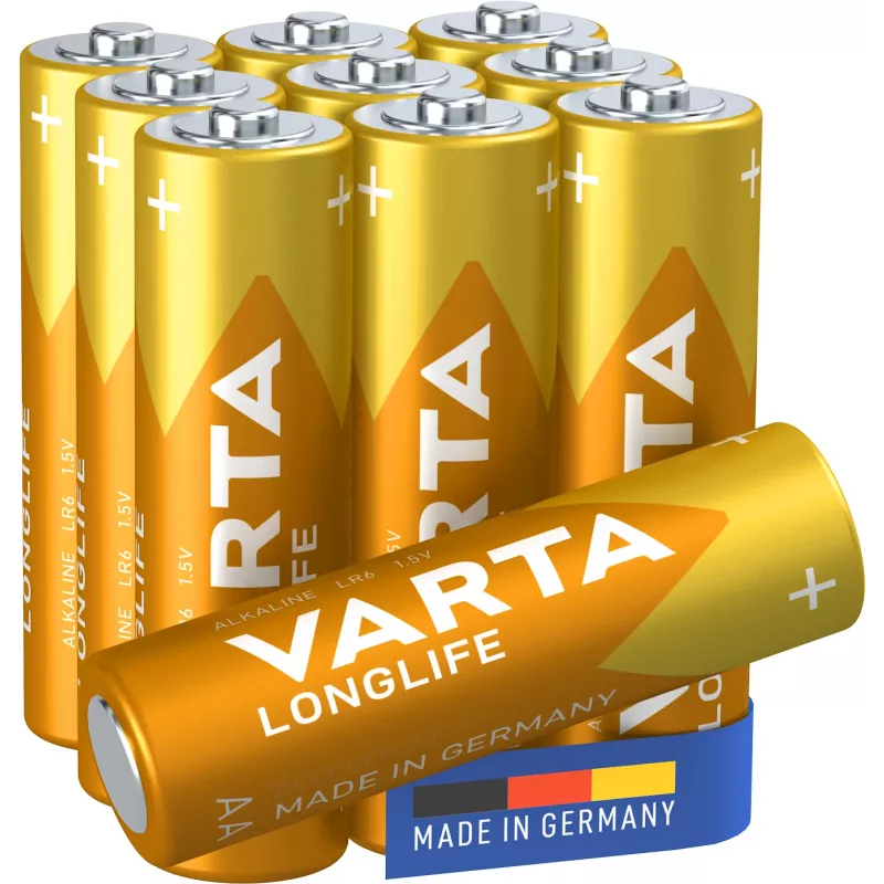 Ühekordne patarei Varta 4106101761 AA Leelispatarei