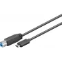 Wentronic Goobay USB 3.0 SuperSpeed kaabel > USB-C™, 1 m - USB 3.0 pistik (tüüp B) > USB-C pistik (67986)