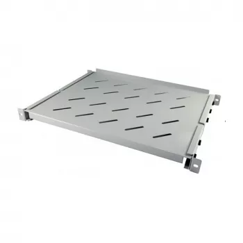 Rack shelf ALLNET ALL-S0002101, 19 inch (48.3 cm), 450 mm width, 550 mm depth, silver