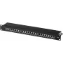 Patch panel helos 146868 — rack-mount RJ-45 24 ports