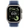 Nutikell Apple Watch Ultra 3 GPS + Cellular 49mm Natural Titanium korpusega Sinine/Hele-sinine Trail Loop S/M