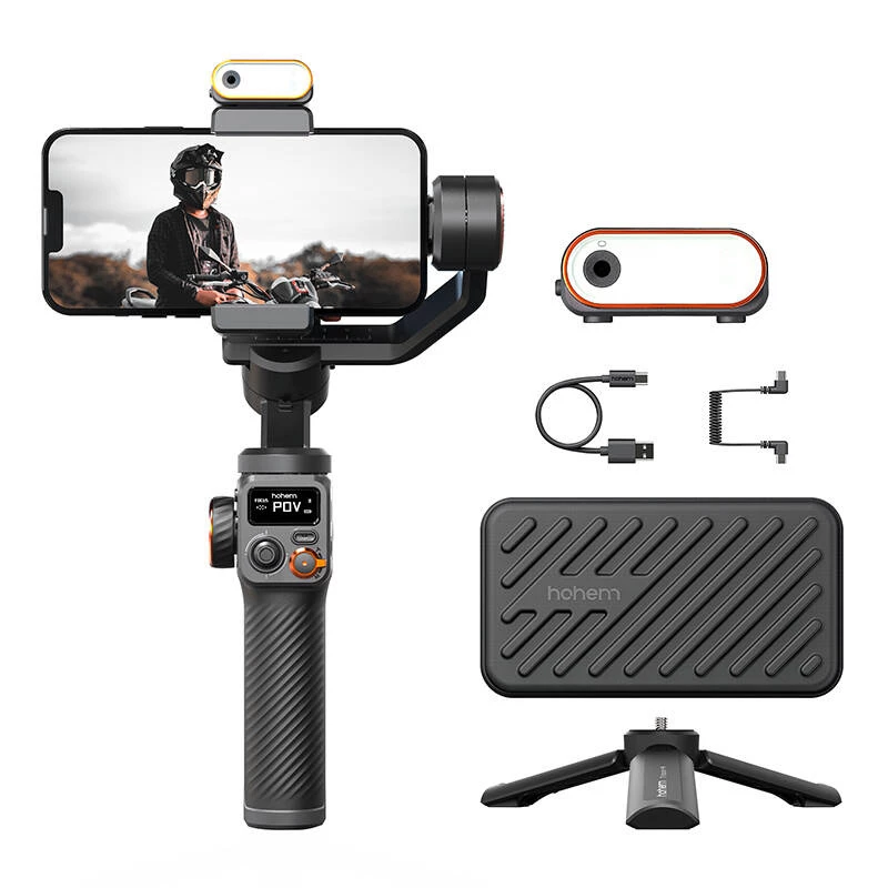 Nutitelefoni kaamera stabilisaator Hohem iSteady M6 Kit must 2600 mAh