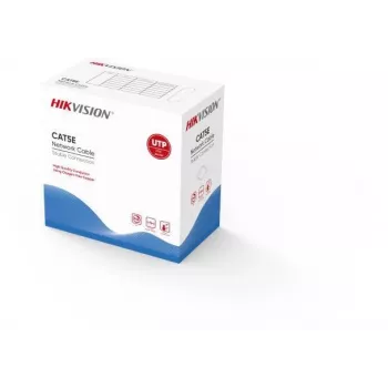 Võrgukaabel Hikvision DS-1LN5EUEC7 hall 305 m UTP Cat5e tahke juhtmega välistingimustes LAN