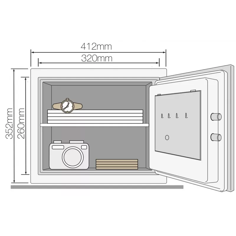 Tulekindel seif YFM Home L