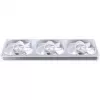Jonsbo ZA-420WR 3×140 mm PWM Reverse ARGB valge ventilaatorikomplekt