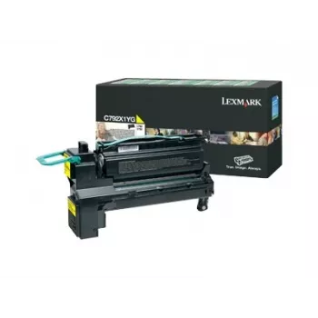 Toner Lexmark C792X1YG 30000 lehekülge Kollane