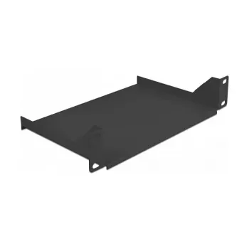 Rack shelf DeLOCK 10 inch 1U Must steel 25.4 cm