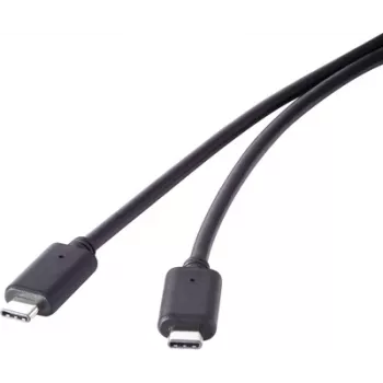 USB 3.1 Gen 2 kaabel Renkforce 1x USB-C-pistik 1,50 m must