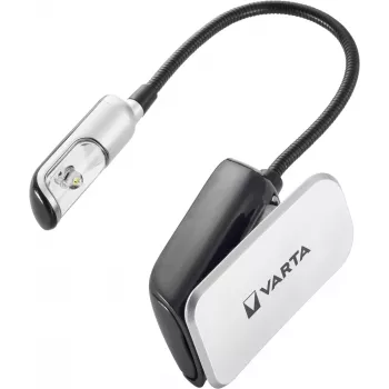 Varta 16618 - Klambriga taskulamp - must - hõbe - plastik - LED - 1 lamp - 9 lm