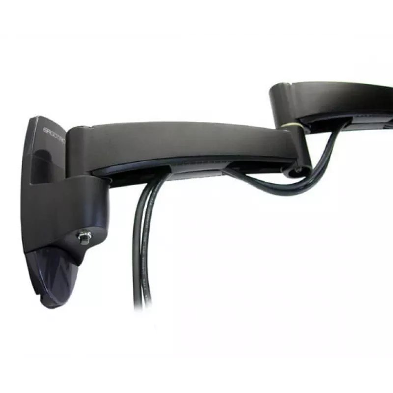 Seinakinnitusõlg Ergotron 200 Series 2 pikendusega 61 cm Must