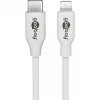 Apple Lightning / USB-C PD laadimiskomplekt 30 vatti, laadija valge, 1-meetrine kaabel, PD