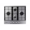 Samsung NA64H3010BS roostevabast terasest sisseehitatud 56 cm gaasipliit 4 tsooniga