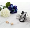 Nutitelefoni ümbris iKins iPhone 11 Pro Maxile, must püramiidikujundus, kaitsev kõva kest