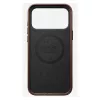 Mobiiltelefoni ümbris Nomad Traditional Leather ümbris iPhone 17 Pro Max jaoks, nahk/alumiinium/mikrokiud, sobib 6,9-tollisele (Pruun)