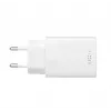USB-C reisilaadija FIXED FIXC30N-C-WH — 30W kompaktne USB-C toiteadapter, ühe pordiga kiirlaadimine