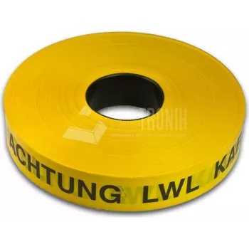 Lightwin Trassen Kabelmarkierungs/Warnband, kollane, 250m FTTx (Cable MARKIERUNGSBAND)