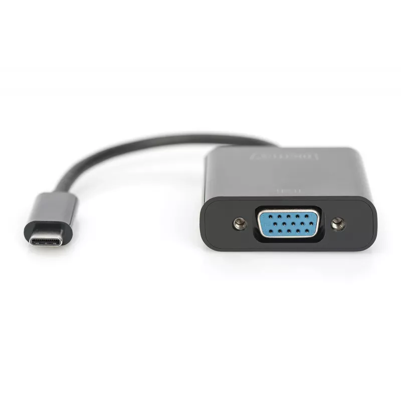 DIGITUS DA-70853 USB-C – VGA adapter, Full HD 1080p, must