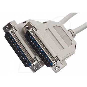 D‑SUB kaabel ShiverPeaks 25‑pin isane-isanele, 7 m pikkus