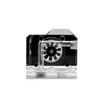 Voolunäidik EK Water Blocks Must Läbipaistev 1/4 tolli