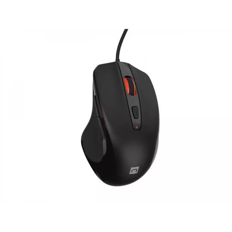 Juhtmega optiline hiir NATEC NMY-2047 USB Type-A, 4000 DPI, 6 nuppu, paremakäeline, taustvalgustus