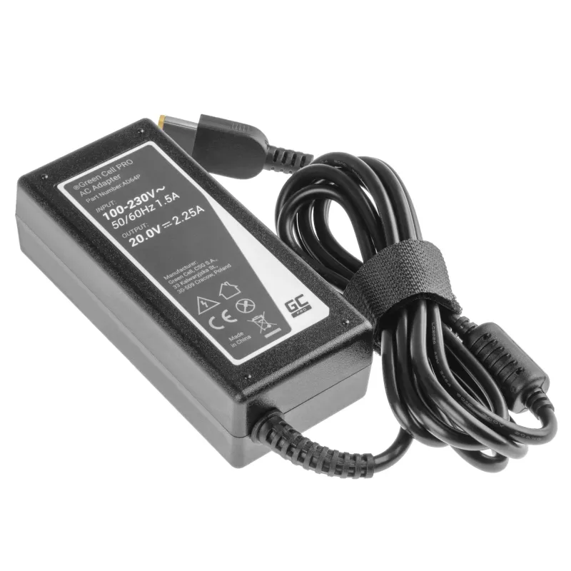 Green Cell AD64P toiteadapter/inverter siseruumides 45 W must