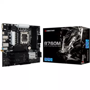 Emaplaat Biostar B760MX2-E Pro D4 - B760 - Socket 1700 - Micro ATX