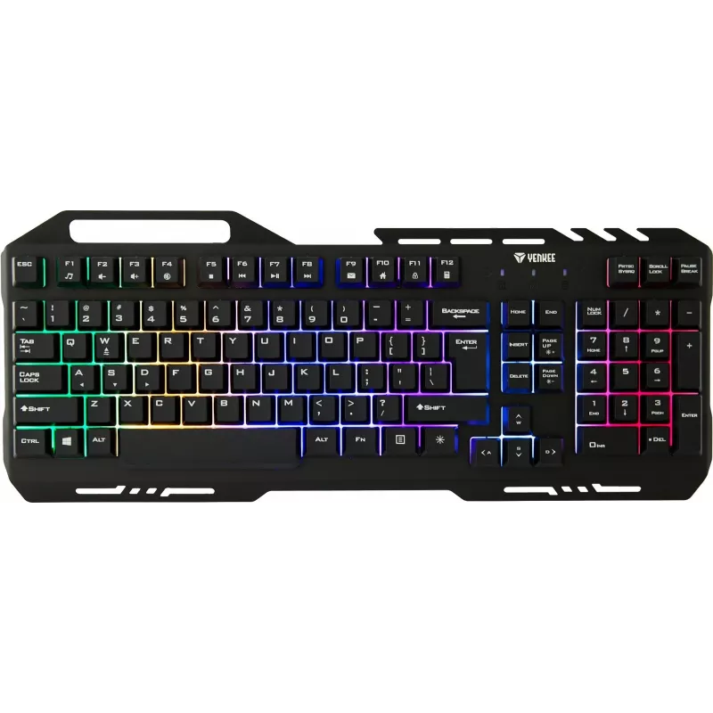 Klaviatuur YKB 3200 SHADOW metal, LED
