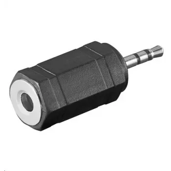 Kaabli soovahetaja Microconnect AUDASM 2,5 mm → 3,5 mm must